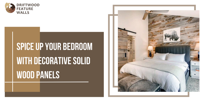 Spice Up Your Bedroom With Decorative Solid Wood Panels