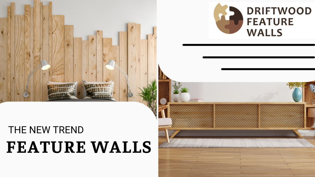 The new trend "feature walls"
