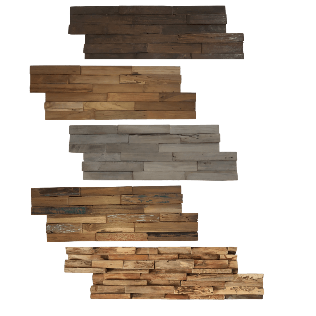 Sample Box Timber Wood Panels Interior Wall Paneling Driftwood